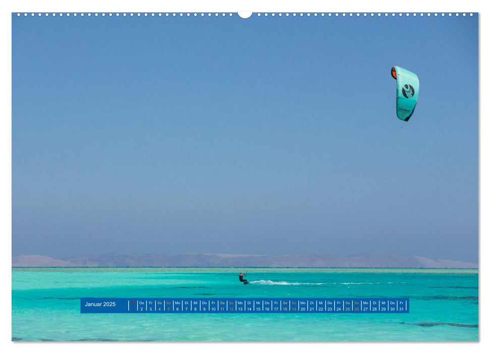 Kite Boarding El Gouna (CALVENDO Premium Wandkalender 2025)