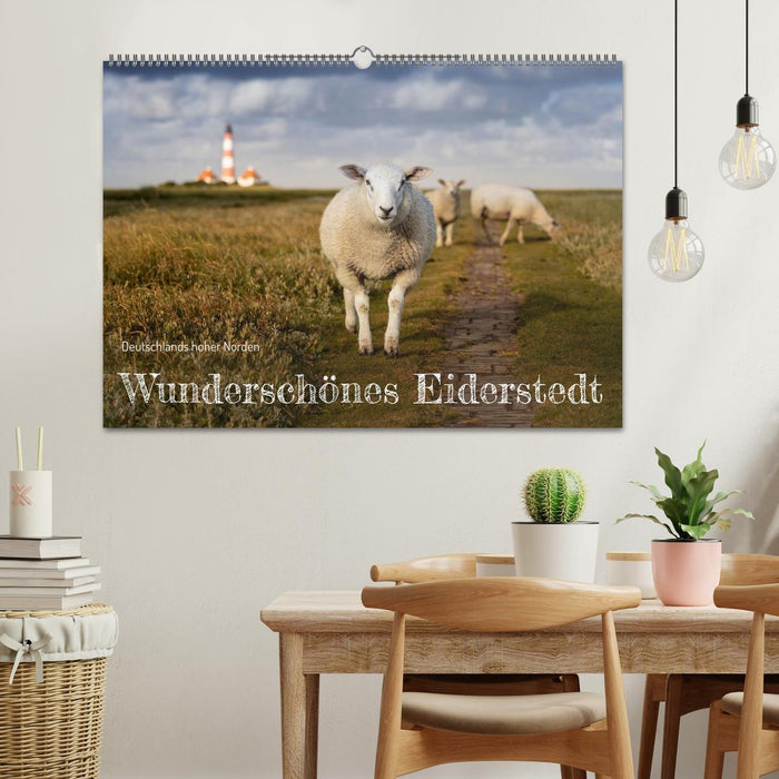 Wunderschönes Eiderstedt (CALVENDO Wandkalender 2025)