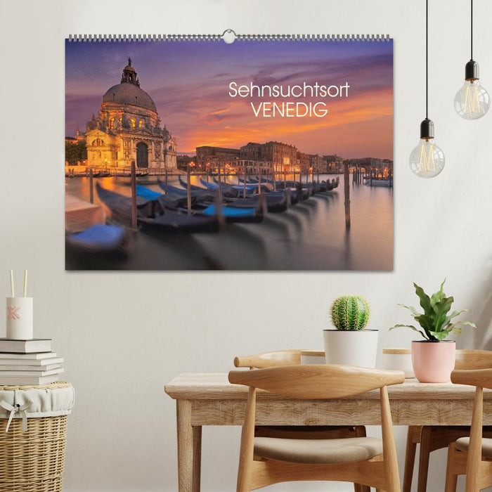 Sehnsuchtsort Venedig (CALVENDO Wandkalender 2025)