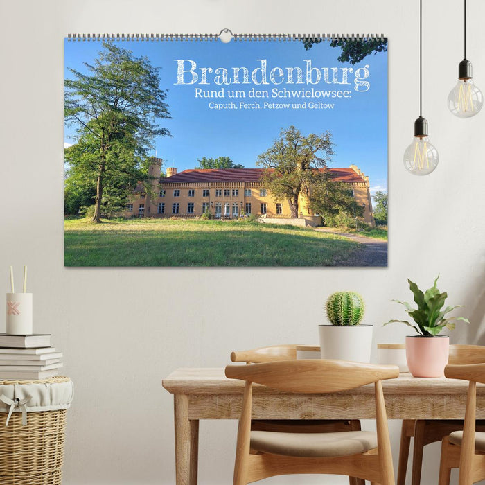 Brandenburg - Rund um den Schwielowsee (CALVENDO Wandkalender 2025)