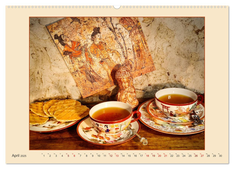 Im Café Nostalgie (CALVENDO Premium Wandkalender 2025)