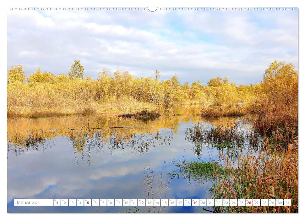 Meine Isar bei Geretsried (CALVENDO Wandkalender 2025)