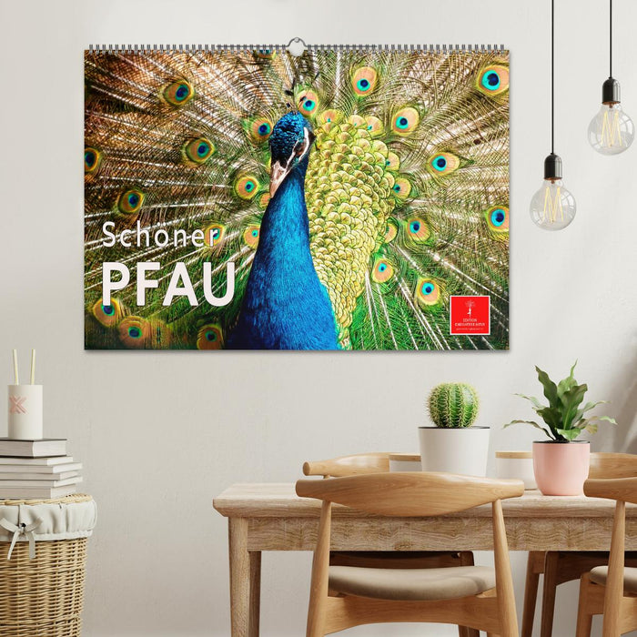 Schöner Pfau (CALVENDO Wandkalender 2025)