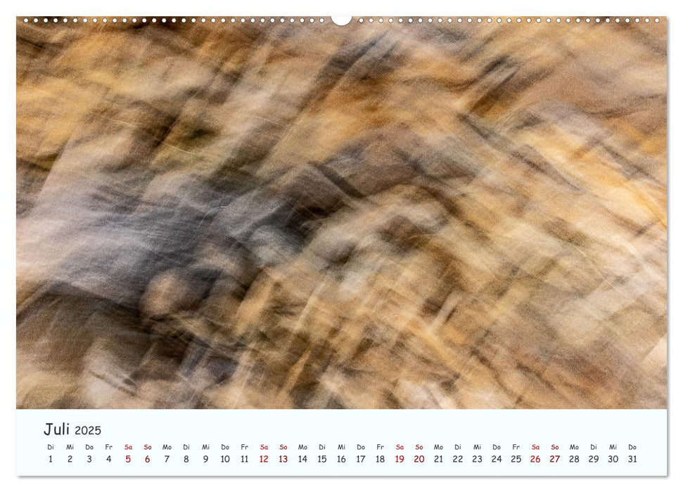 Farbgrafik - Die Schönheit der abstrakten Fotografie (CALVENDO Premium Wandkalender 2025)