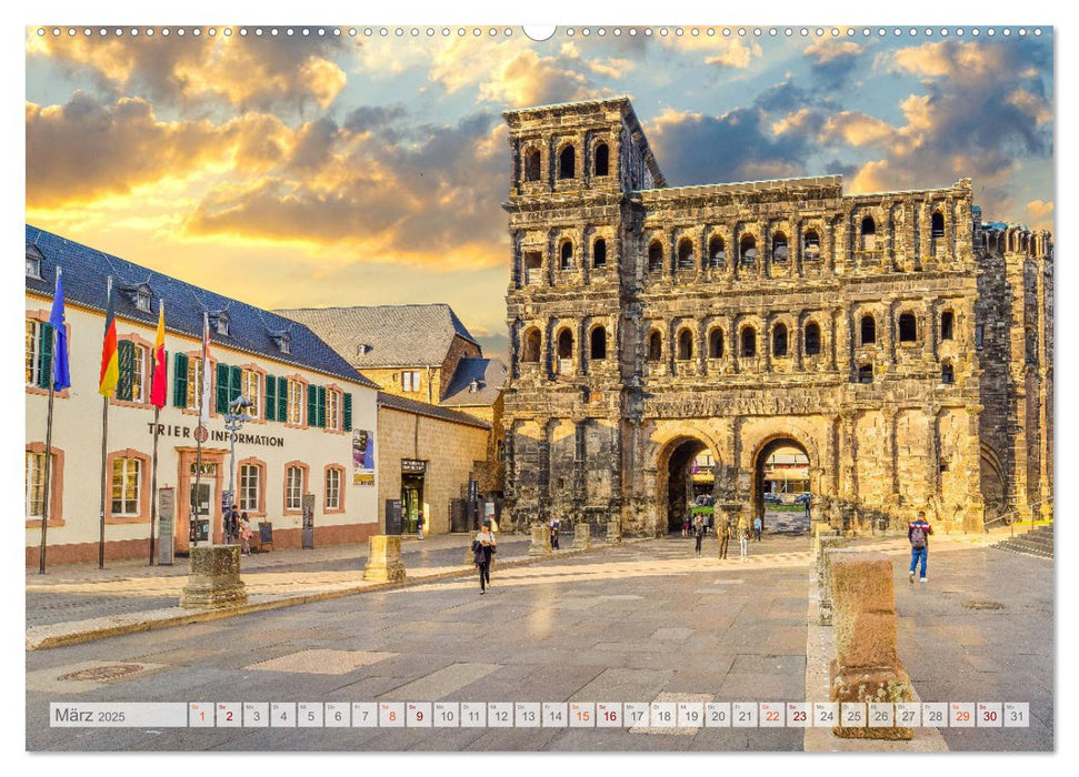 Die Mosel zwischen Koblenz und Trier (CALVENDO Wandkalender 2025)