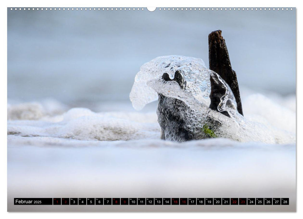 Strandobjekte (CALVENDO Premium Wandkalender 2025)