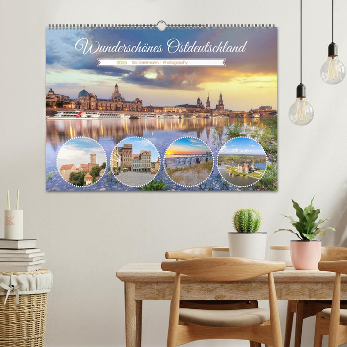 Wunderschönes Ostdeutschland (CALVENDO Wandkalender 2025)