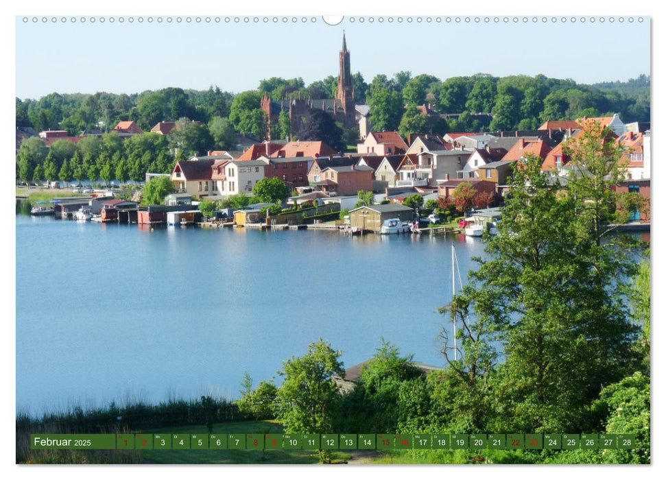 Wunderschöne Mecklenburgische Seenplatte (CALVENDO Premium Wandkalender 2025)