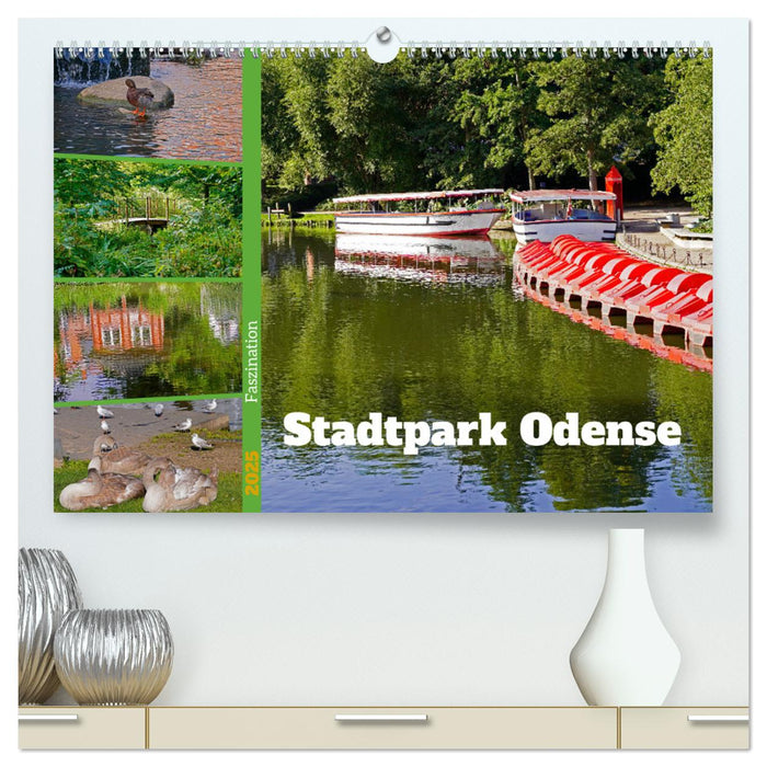 Faszination Stadtpark Odense (CALVENDO Premium Wandkalender 2025)