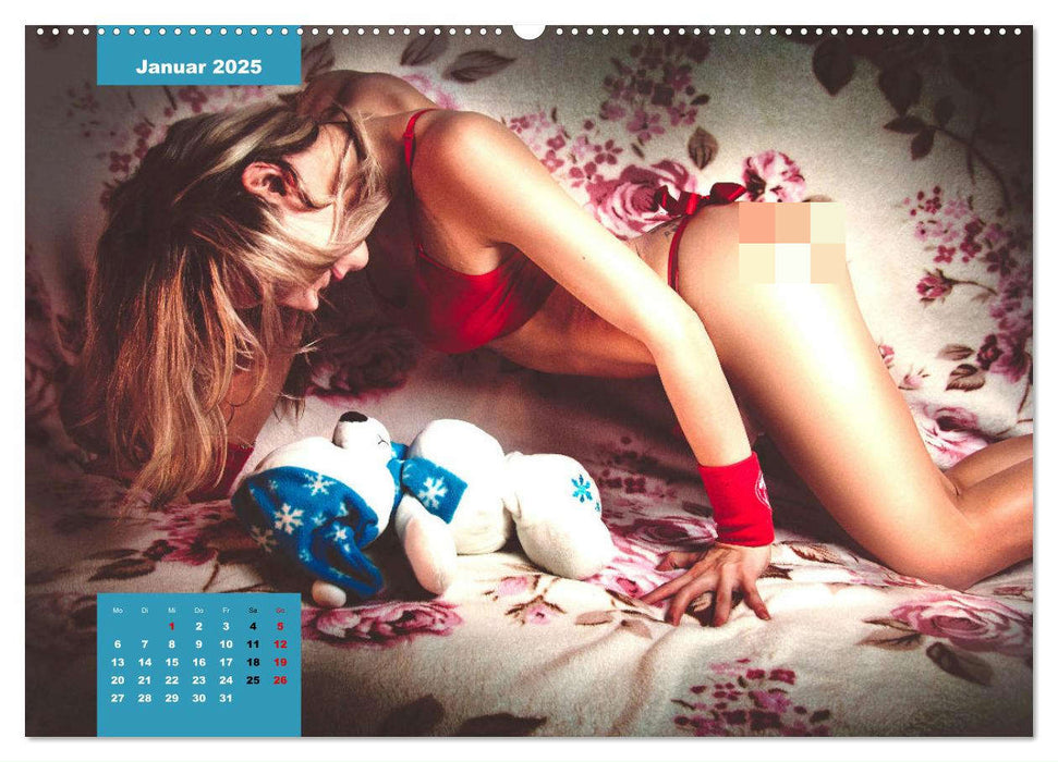 Pure Erotik! Sinnlichen Frauen für verführerische Momente (CALVENDO Premium Wandkalender 2025)