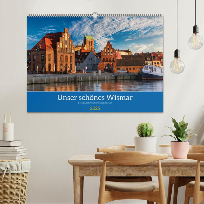 Unser schönes Wismar (CALVENDO Wandkalender 2025)