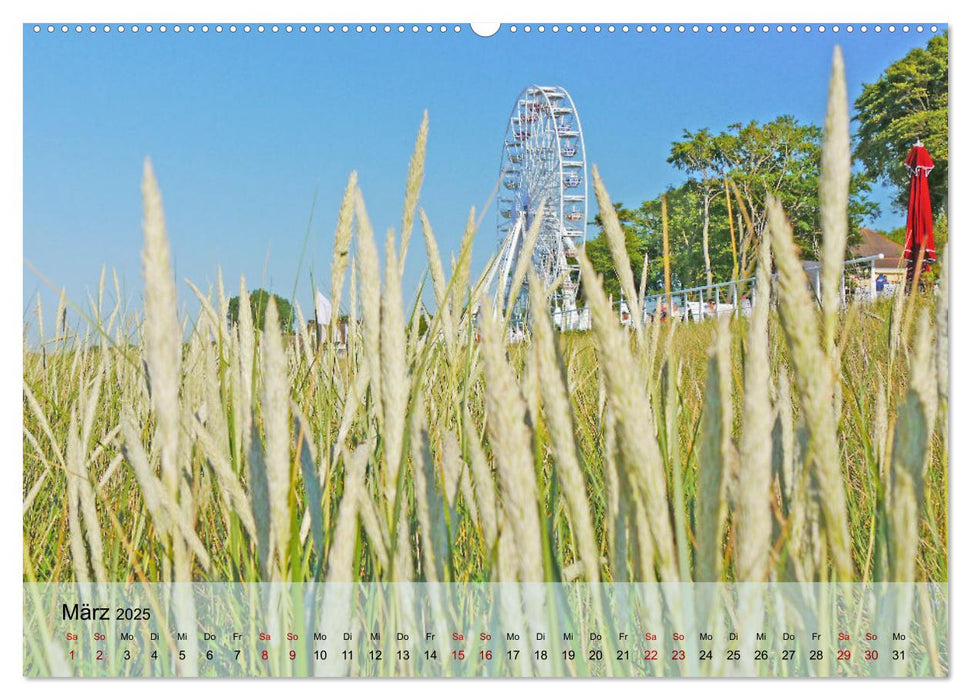 Ostseebad Kühlungsborn. Erholung mit allen Sinnen (CALVENDO Wandkalender 2025)