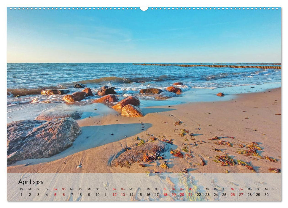 Ostseebad Kühlungsborn. Erholung mit allen Sinnen (CALVENDO Wandkalender 2025)