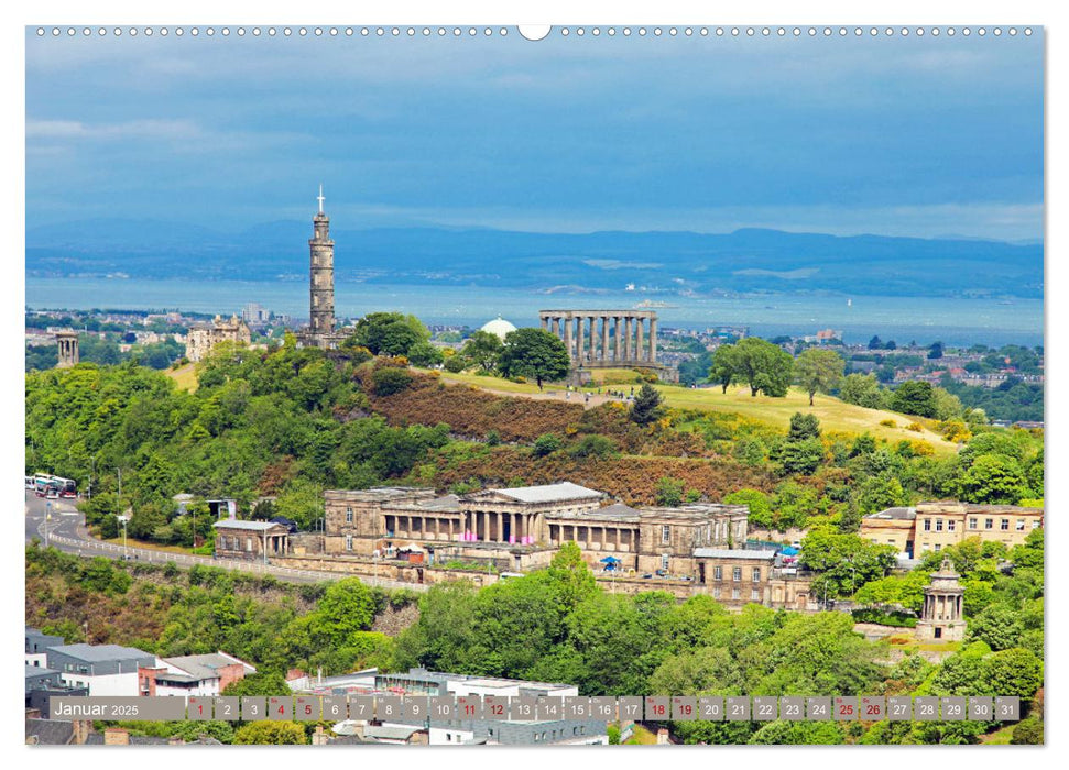 So schön ist Edinburgh (CALVENDO Premium Wandkalender 2025)