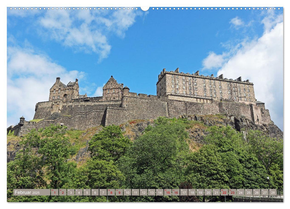 So schön ist Edinburgh (CALVENDO Premium Wandkalender 2025)