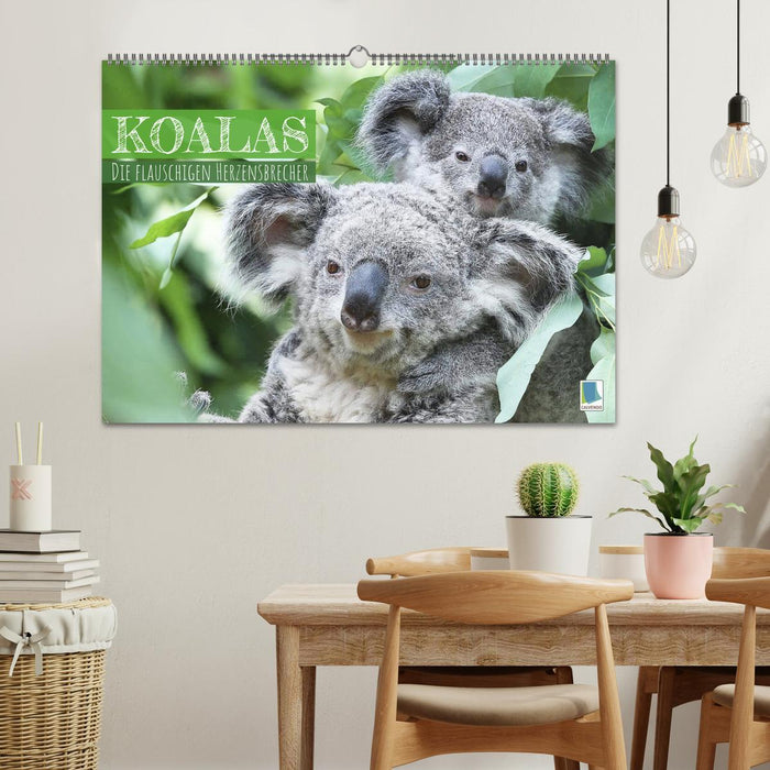 Koalas: die flauschigen Herzensbrecher (CALVENDO Wandkalender 2025)