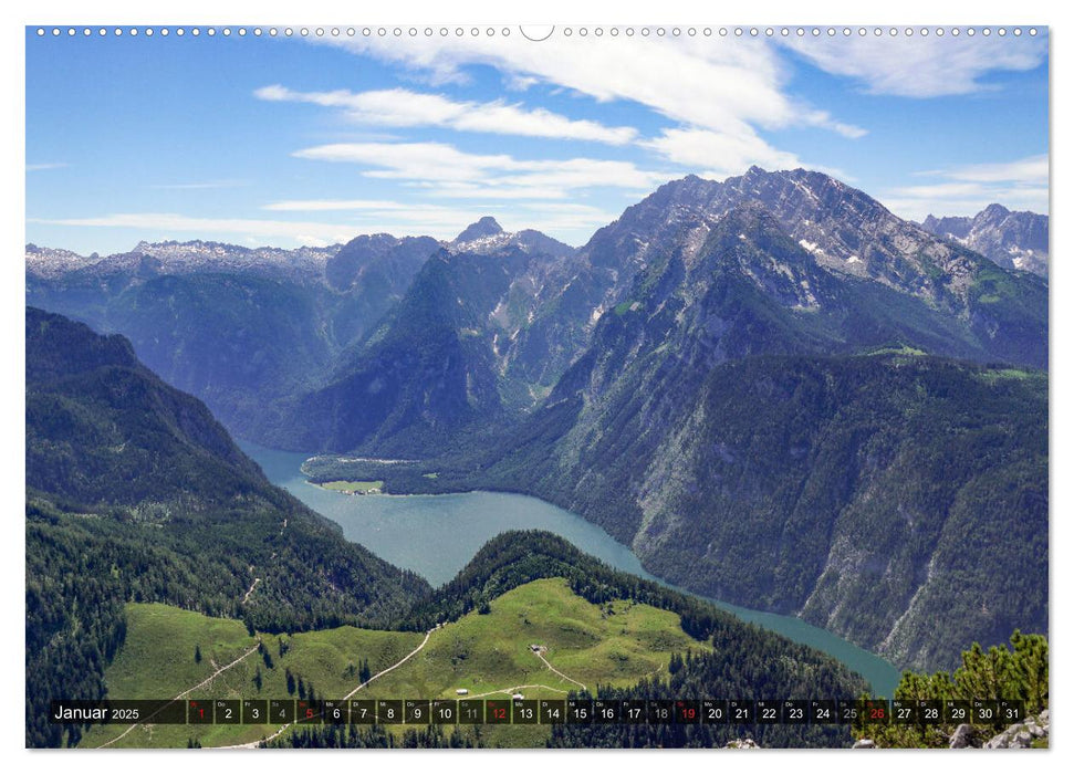 Berchtesgadener Land - Traumhaft schön (CALVENDO Premium Wandkalender 2025)