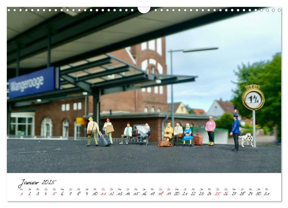 Wangerooge anders erleben (CALVENDO Wandkalender 2025)