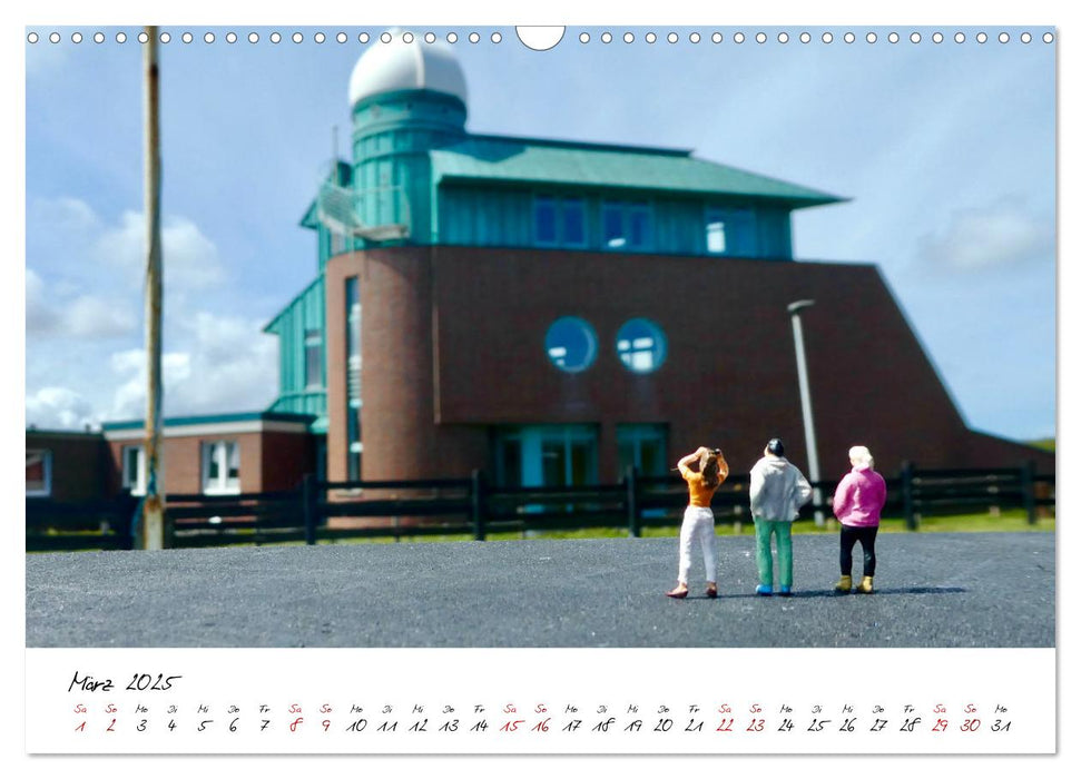 Wangerooge anders erleben (CALVENDO Wandkalender 2025)