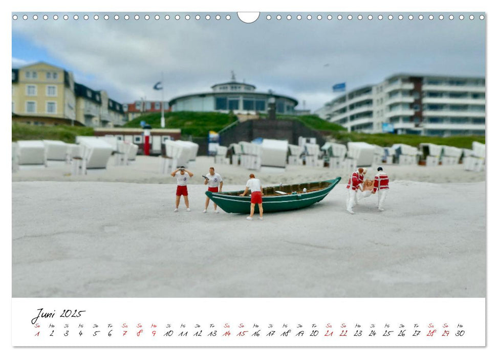 Wangerooge anders erleben (CALVENDO Wandkalender 2025)