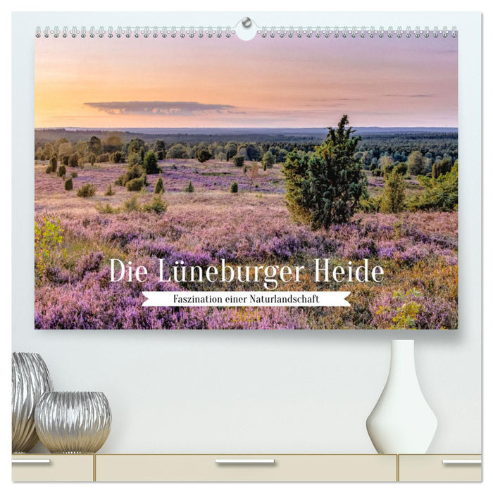 Die Lüneburger Heide - Faszination einer Naturlandschaft (CALVENDO Premium Wandkalender 2025)