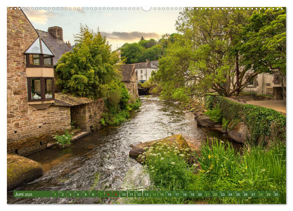 Pont-Aven Bretagne (CALVENDO Premium Wandkalender 2025)