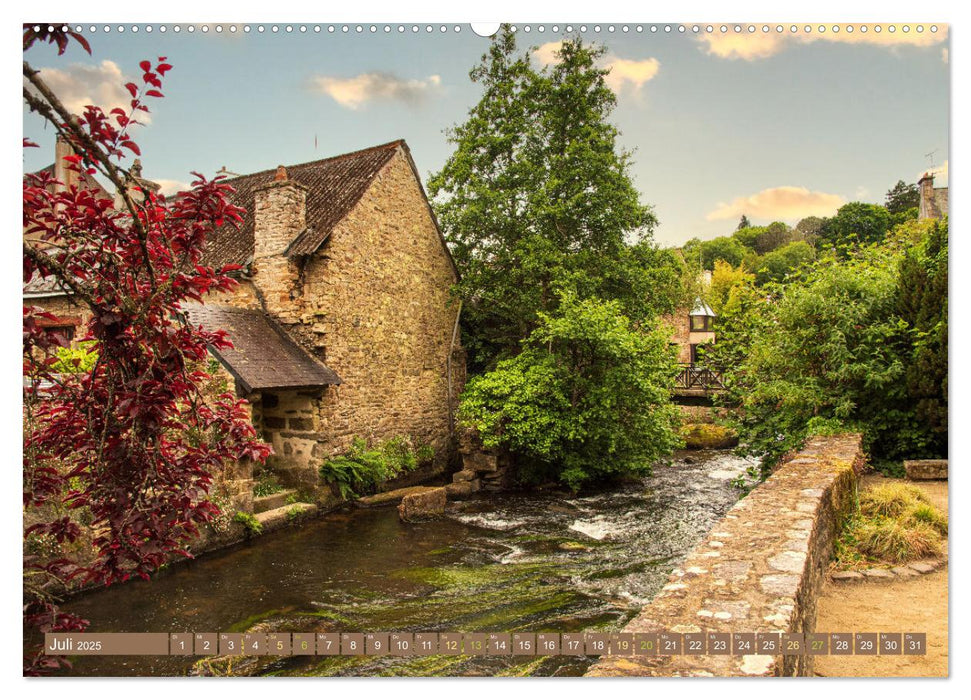 Pont-Aven Bretagne (CALVENDO Premium Wandkalender 2025)