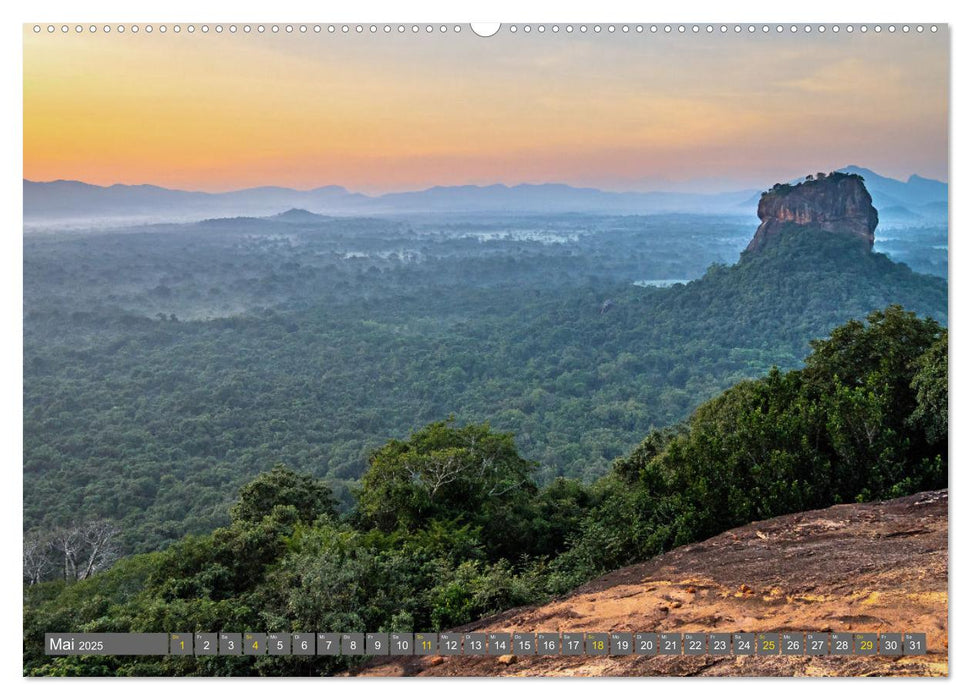 Sri Lanka - landschaftliche Vielfalt (CALVENDO Premium Wandkalender 2025)