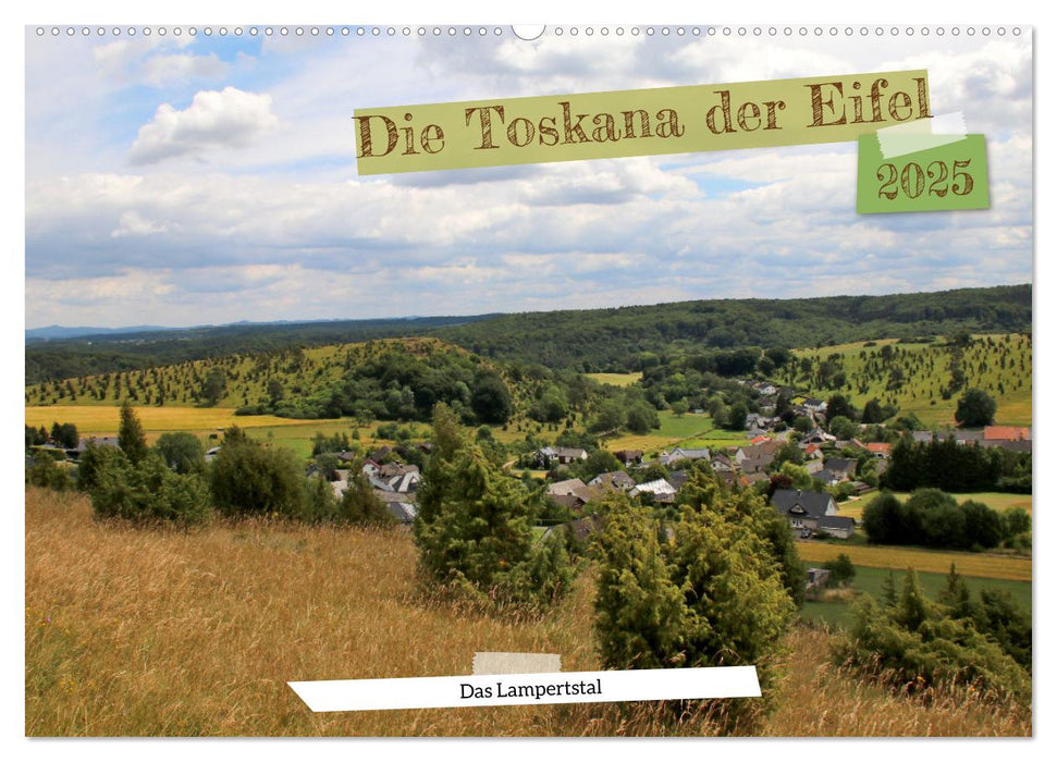 Die Toskana der Eifel - Das Lampertstal (CALVENDO Wandkalender 2025)