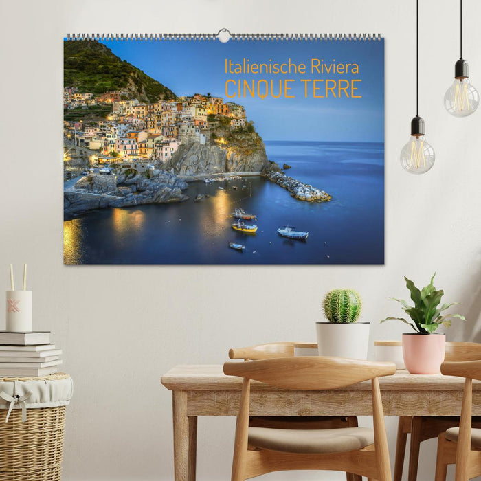 Italienische Riviera Cinque Terre (CALVENDO Wandkalender 2025)