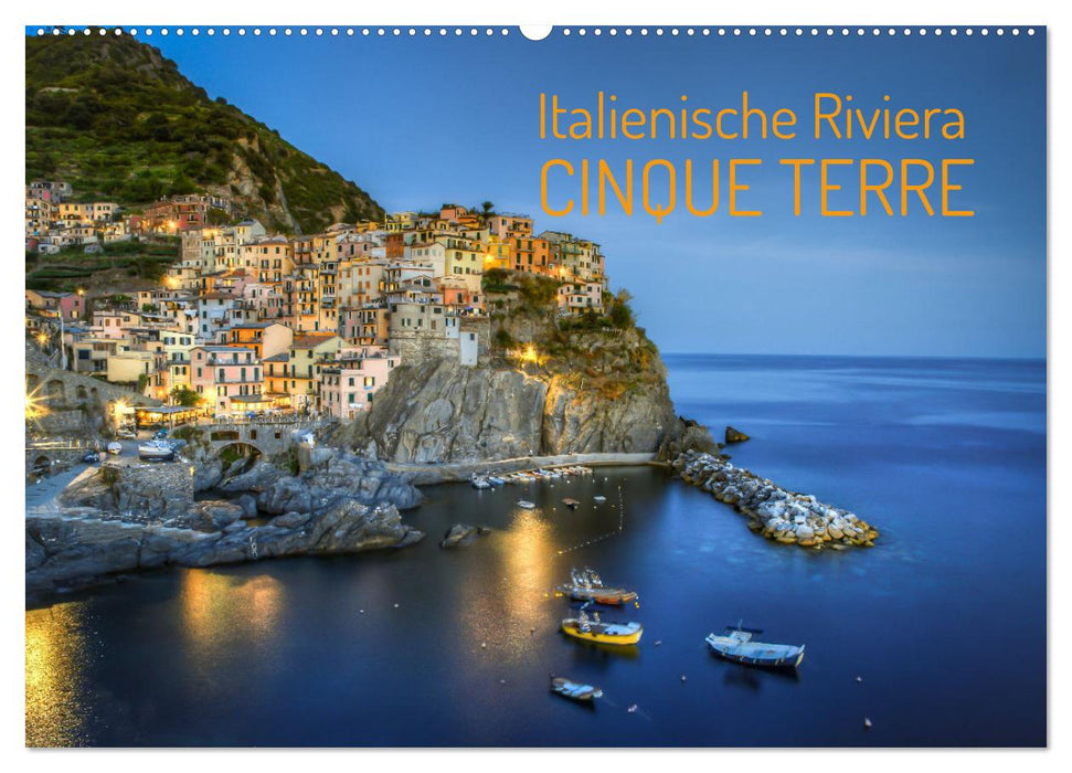 Italienische Riviera Cinque Terre (CALVENDO Wandkalender 2025)