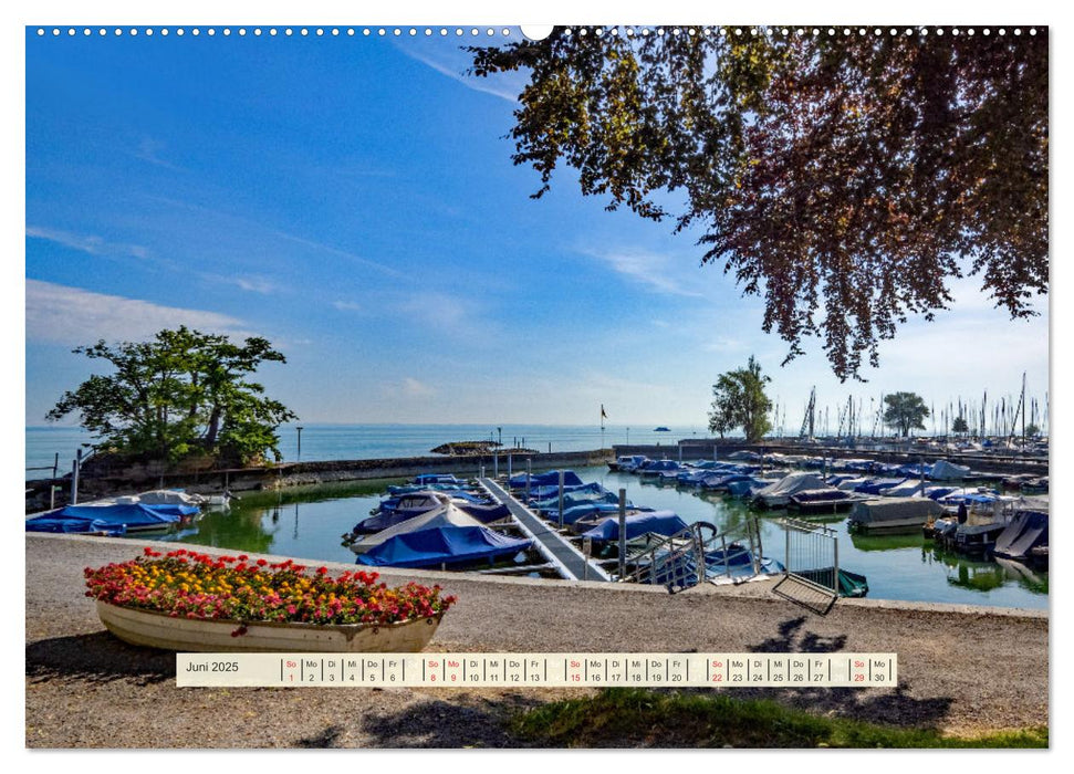 Rund um den Bodensee (CALVENDO Premium Wandkalender 2025)