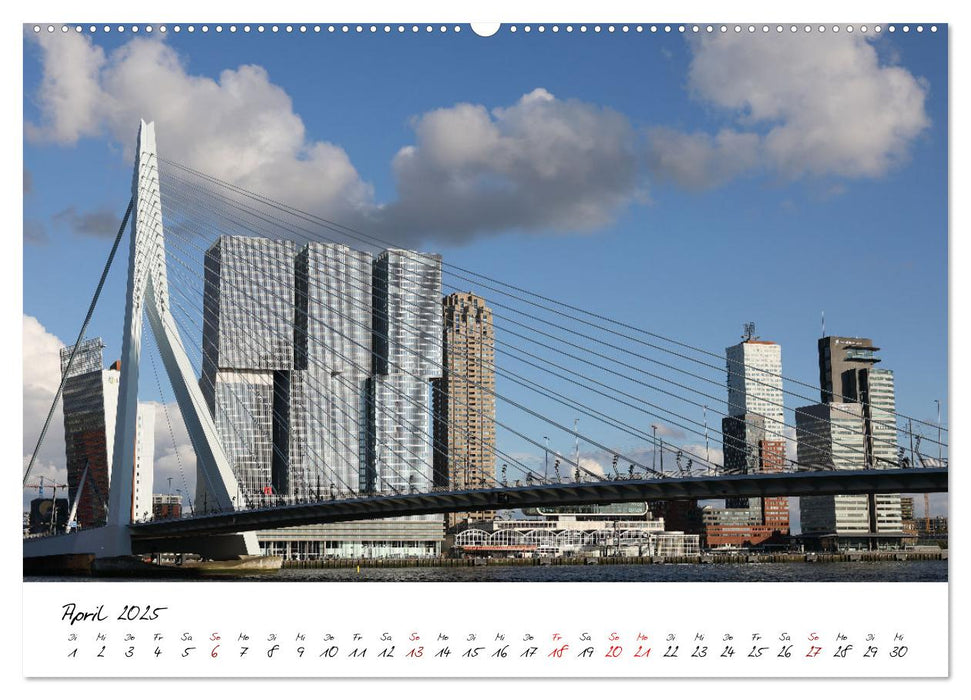 Boat and Bike Südholland (CALVENDO Premium Wandkalender 2025)