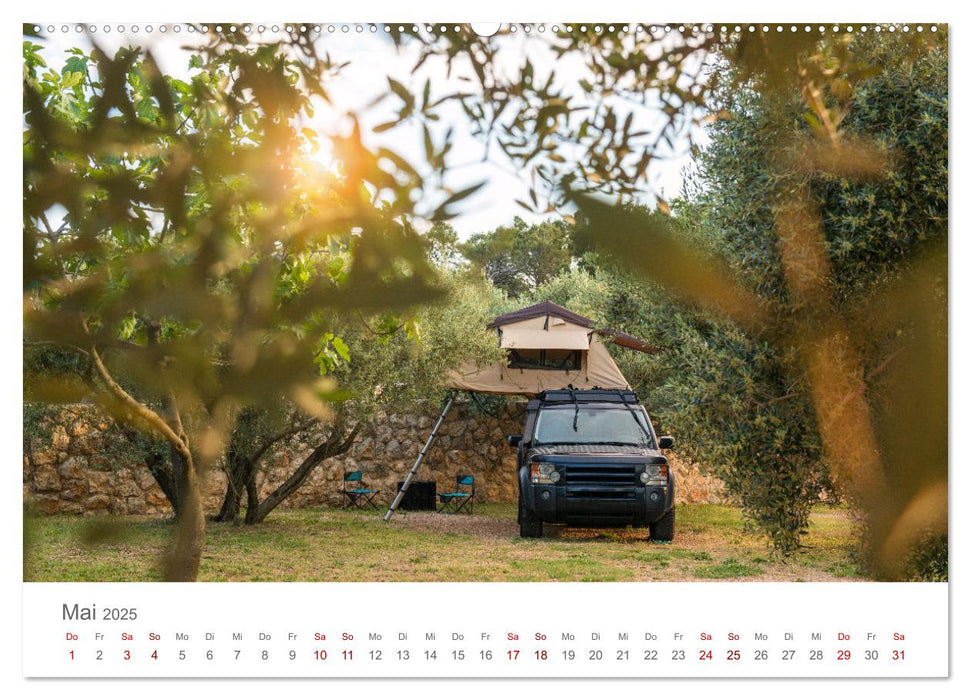 Abenteuer Vanlife - Glücklich unterwegs (CALVENDO Wandkalender 2025)