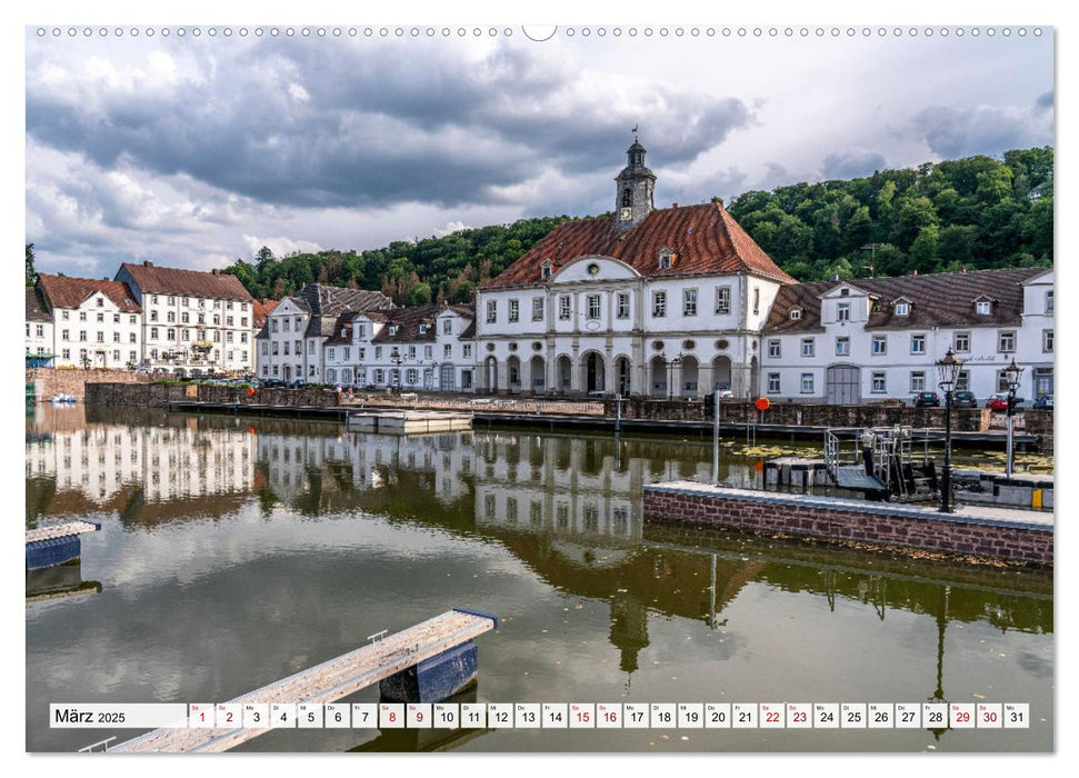 Das Weserbergland (CALVENDO Premium Wandkalender 2025)