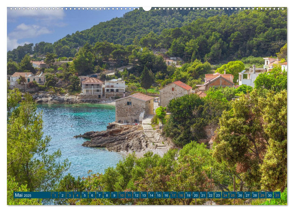 Insel Hvar - Der sonnigste Platz der Adria (CALVENDO Premium Wandkalender 2025)