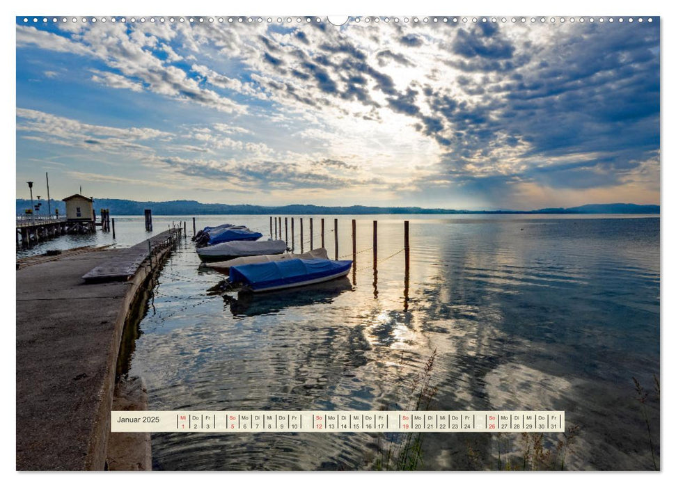 Rund um den Bodensee (CALVENDO Wandkalender 2025)