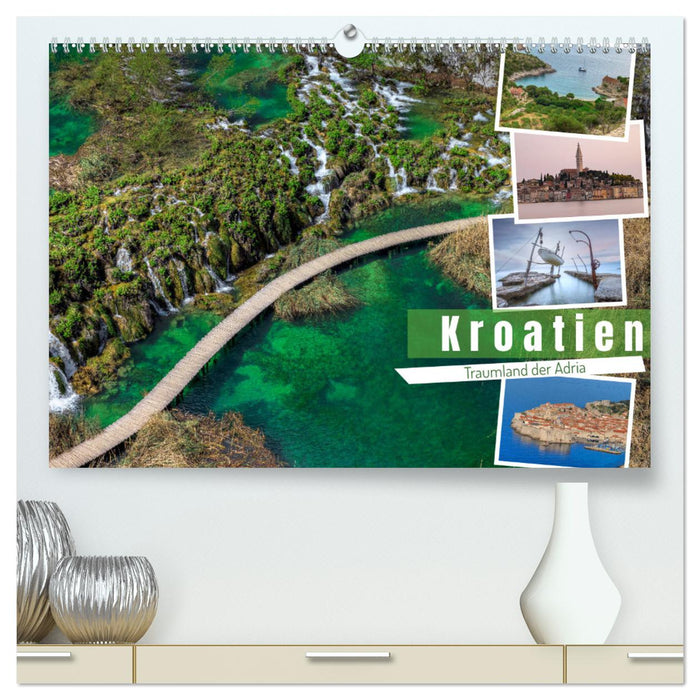 Kroatien Traumland der Adria (CALVENDO Premium Wandkalender 2025)