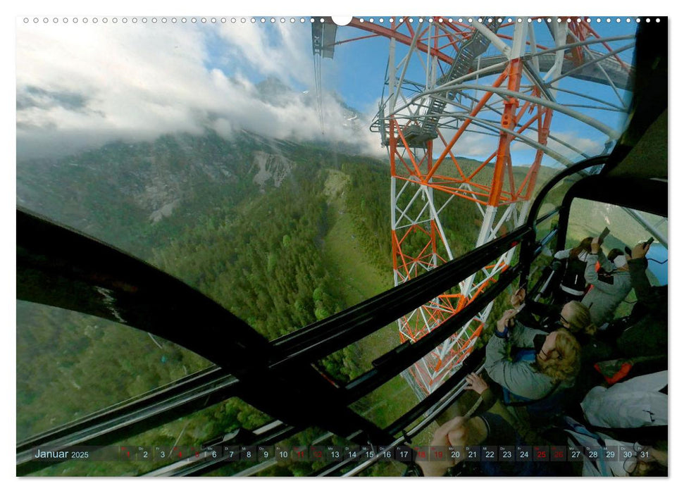 Zugspitze aufi (CALVENDO Premium Wandkalender 2025)