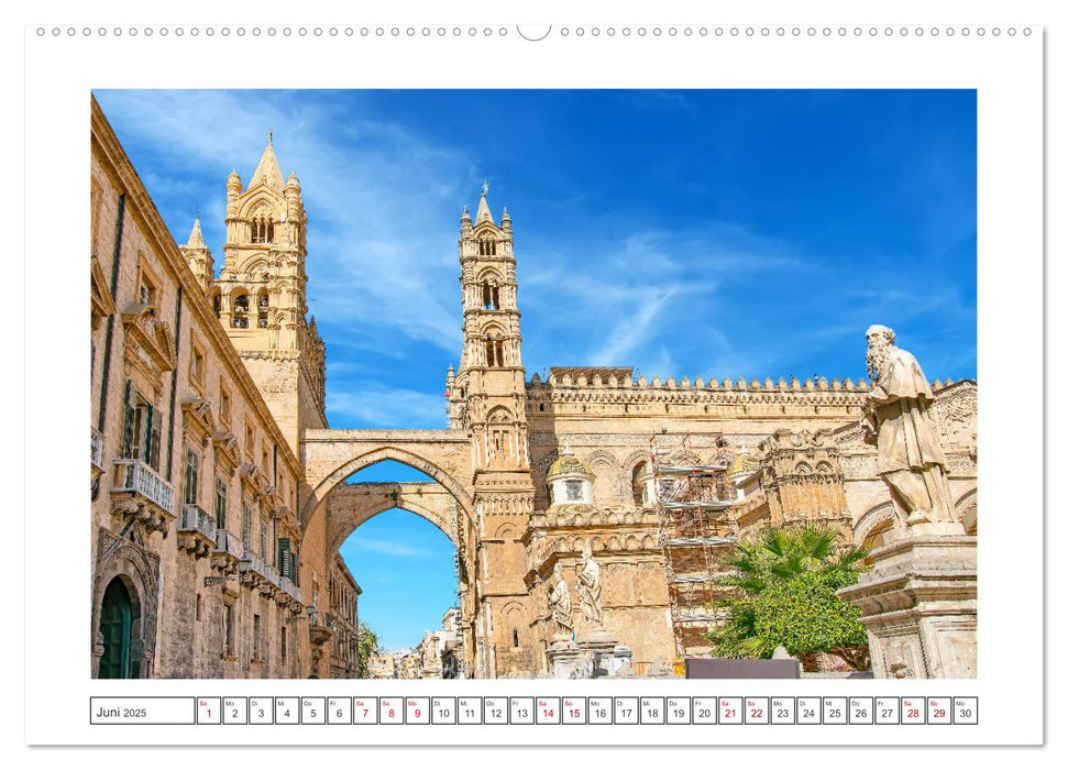 Unterwegs in Palermo (CALVENDO Premium Wandkalender 2025)