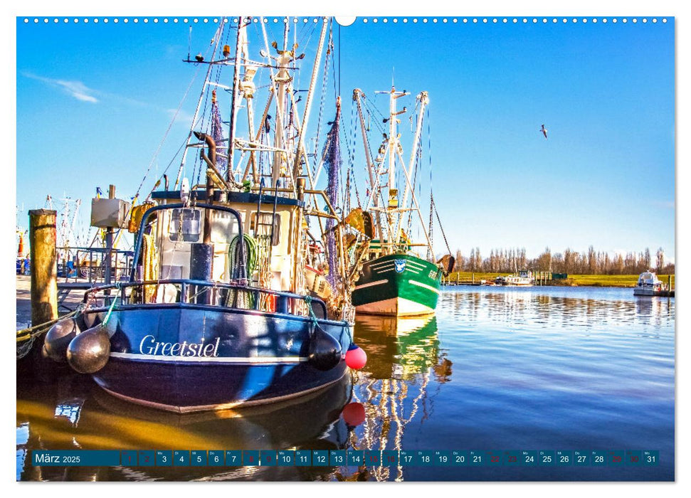 Greetsiel und Umzu (CALVENDO Premium Wandkalender 2025)