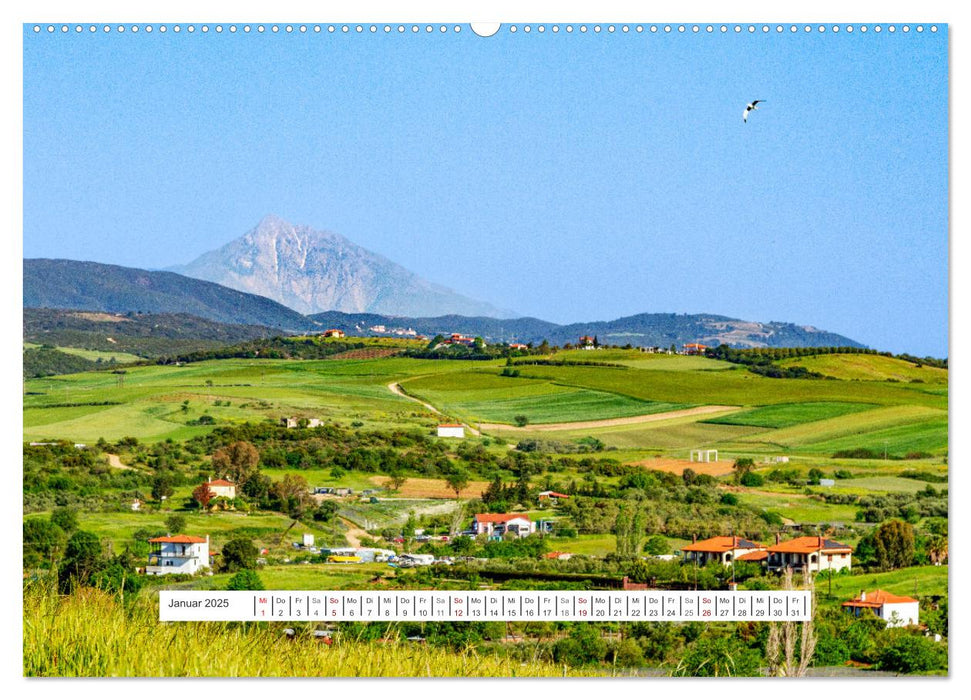 Grünes Griechenland (CALVENDO Premium Wandkalender 2025)