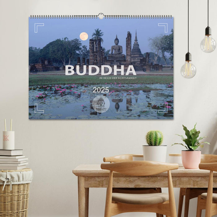 BUDDHA - Im Reich der Achtsamkeit (CALVENDO Wandkalender 2025)