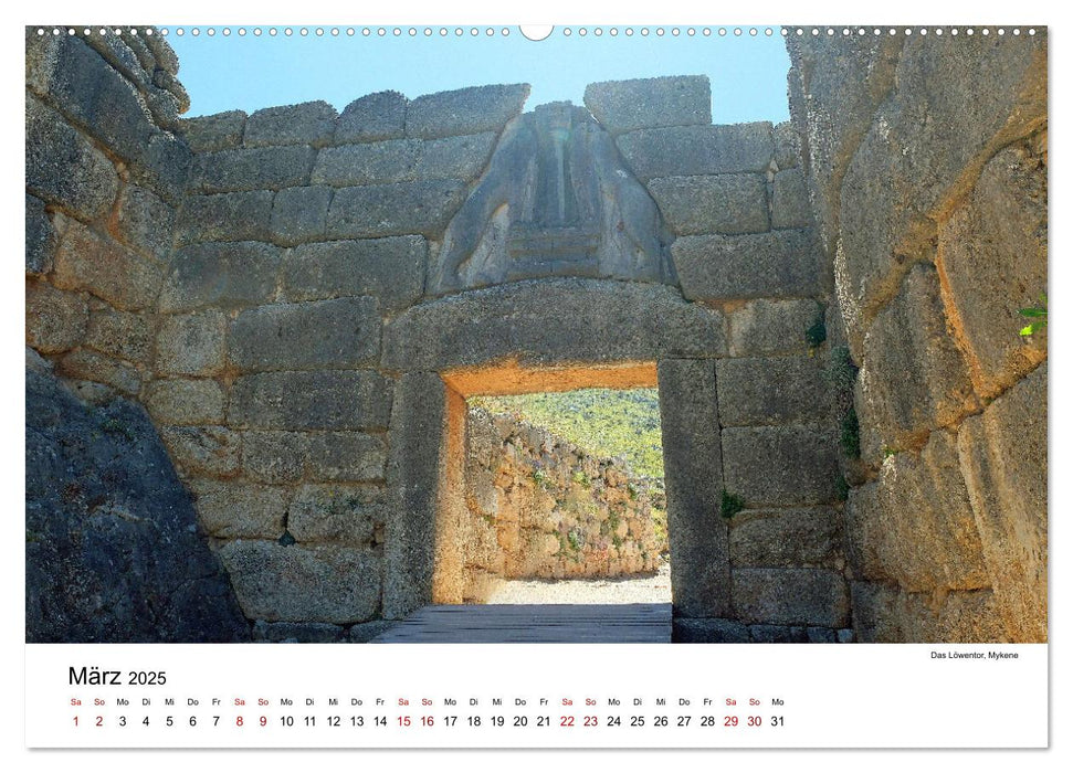 Reise nach Athen (CALVENDO Premium Wandkalender 2025)