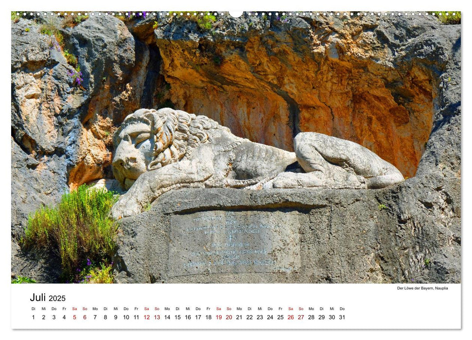 Reise nach Athen (CALVENDO Premium Wandkalender 2025)