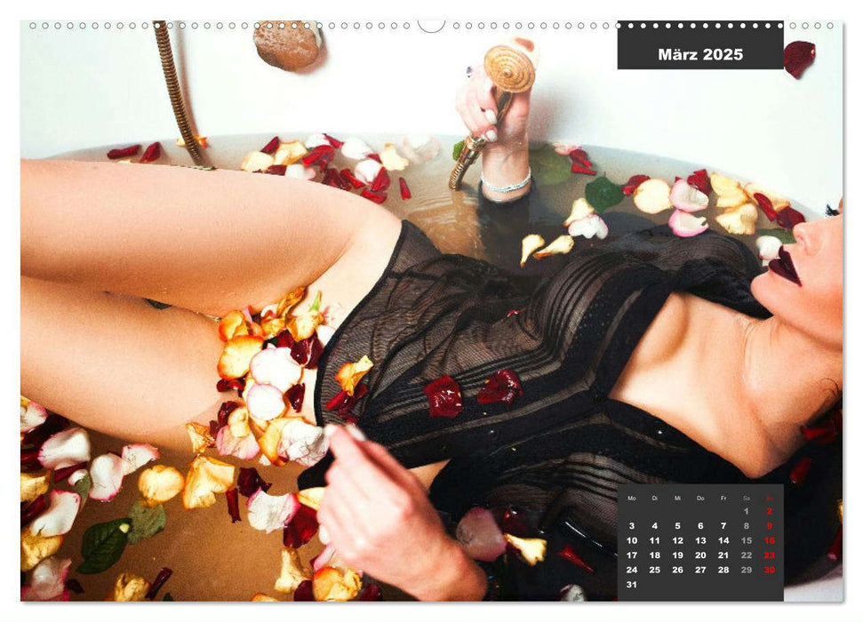 Sexy. Sinnlich. Reizend. Frauen in erotischen Dessous (CALVENDO Premium Wandkalender 2025)