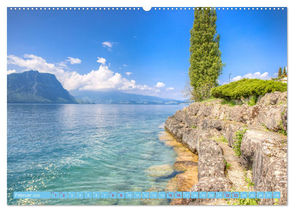 Vierwaldstättersee (CALVENDO Premium Wandkalender 2025)