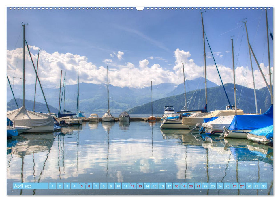 Vierwaldstättersee (CALVENDO Premium Wandkalender 2025)