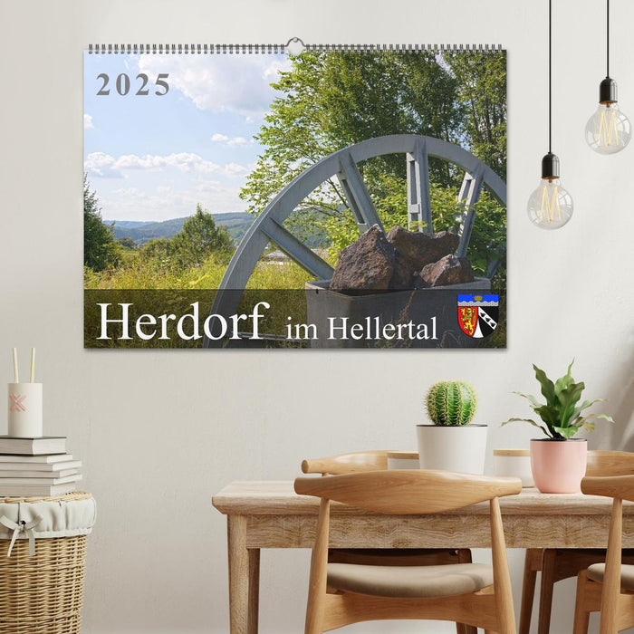 Herdorf im Hellertal (CALVENDO Wandkalender 2025)