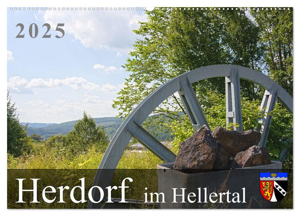 Herdorf im Hellertal (CALVENDO Wandkalender 2025)